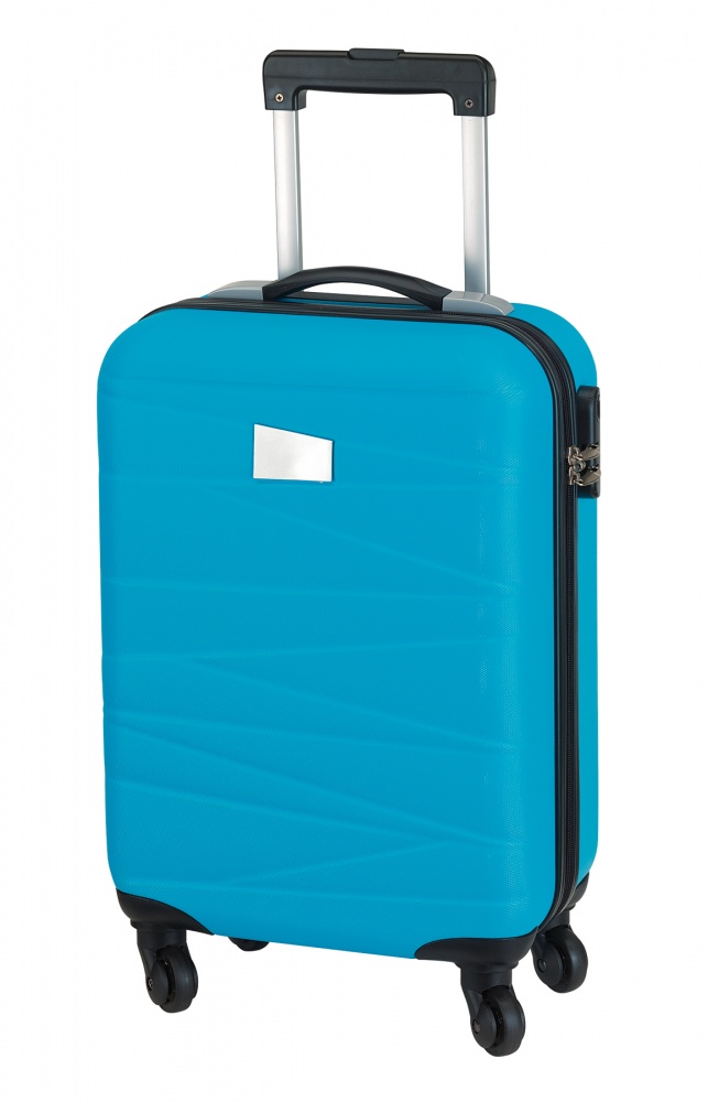 Logotrade promotional items photo of: Trolley-Boardcase Padua, turquoise