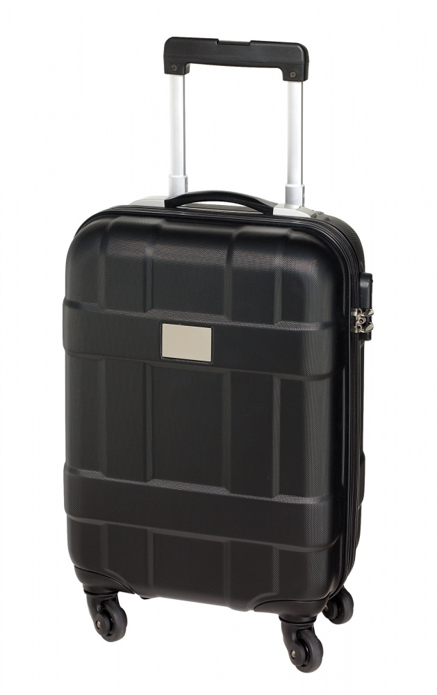 Logotrade promotional giveaway picture of: Trolley-Boardcase Monza ABS, black
