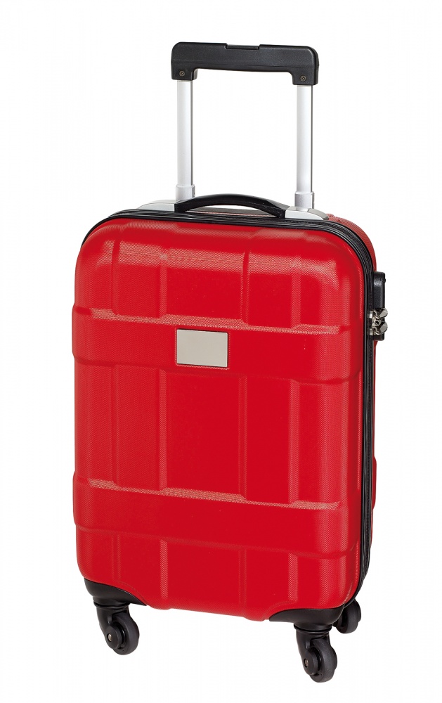 Logotrade promotional gifts photo of: Trolley-Boardcase Monza ABS, red