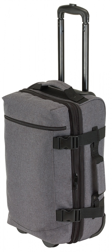 Logo trade promotional merchandise picture of: Trolley bag Visby 600D, grey