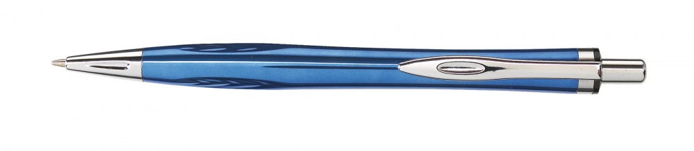 Logo trade promotional items picture of: Ballpen Ascot, blue
