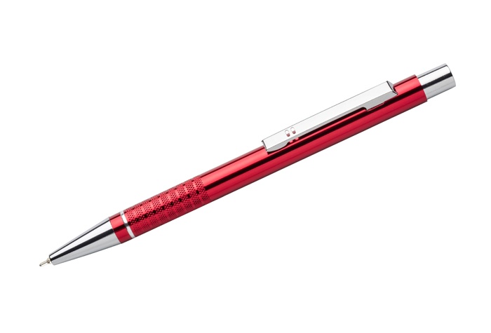 Logo trade promotional merchandise image of: Ballpoint pen Bonito, red