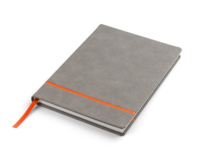 Logo trade promotional gifts image of: Notebook NUBOOK A5, Orange