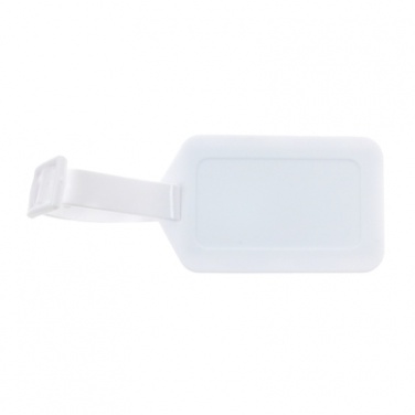 Logotrade promotional giveaway picture of: Luggage tag, White