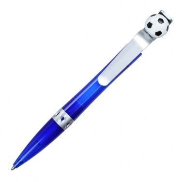 Logotrade promotional product picture of: Kick ballpen, blue