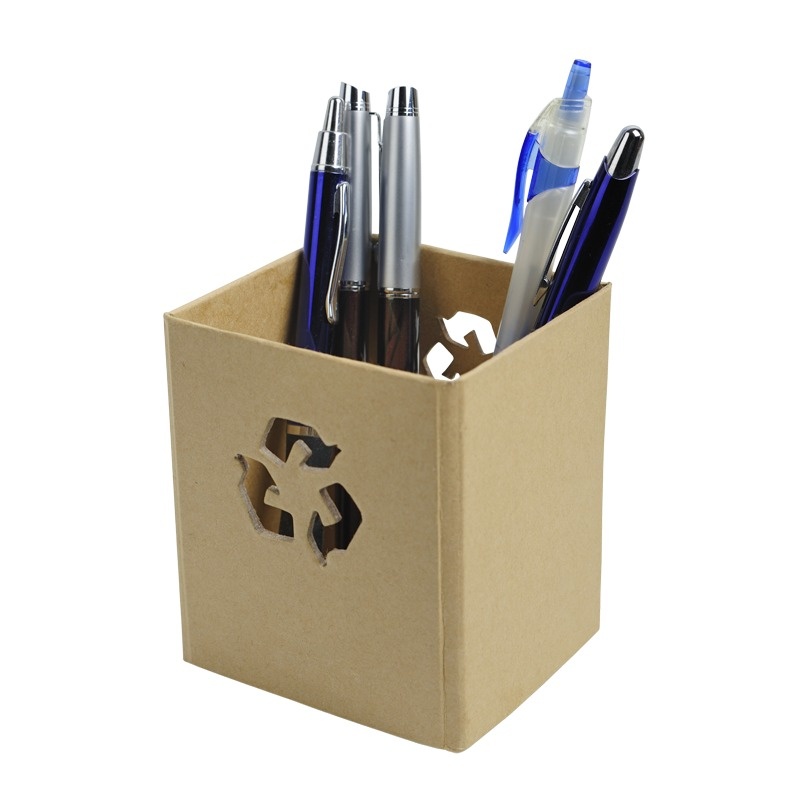 Logotrade advertising product image of: Recover pen holder, brown