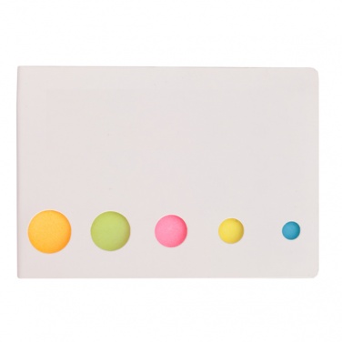 Logo trade promotional products image of: Memo set, white