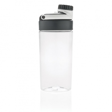 Logo trade business gift photo of: Leakproof bottle with wireless earbuds, white