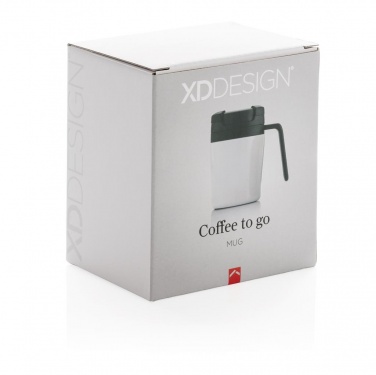 Logotrade promotional merchandise photo of: Coffee to go mug, white
