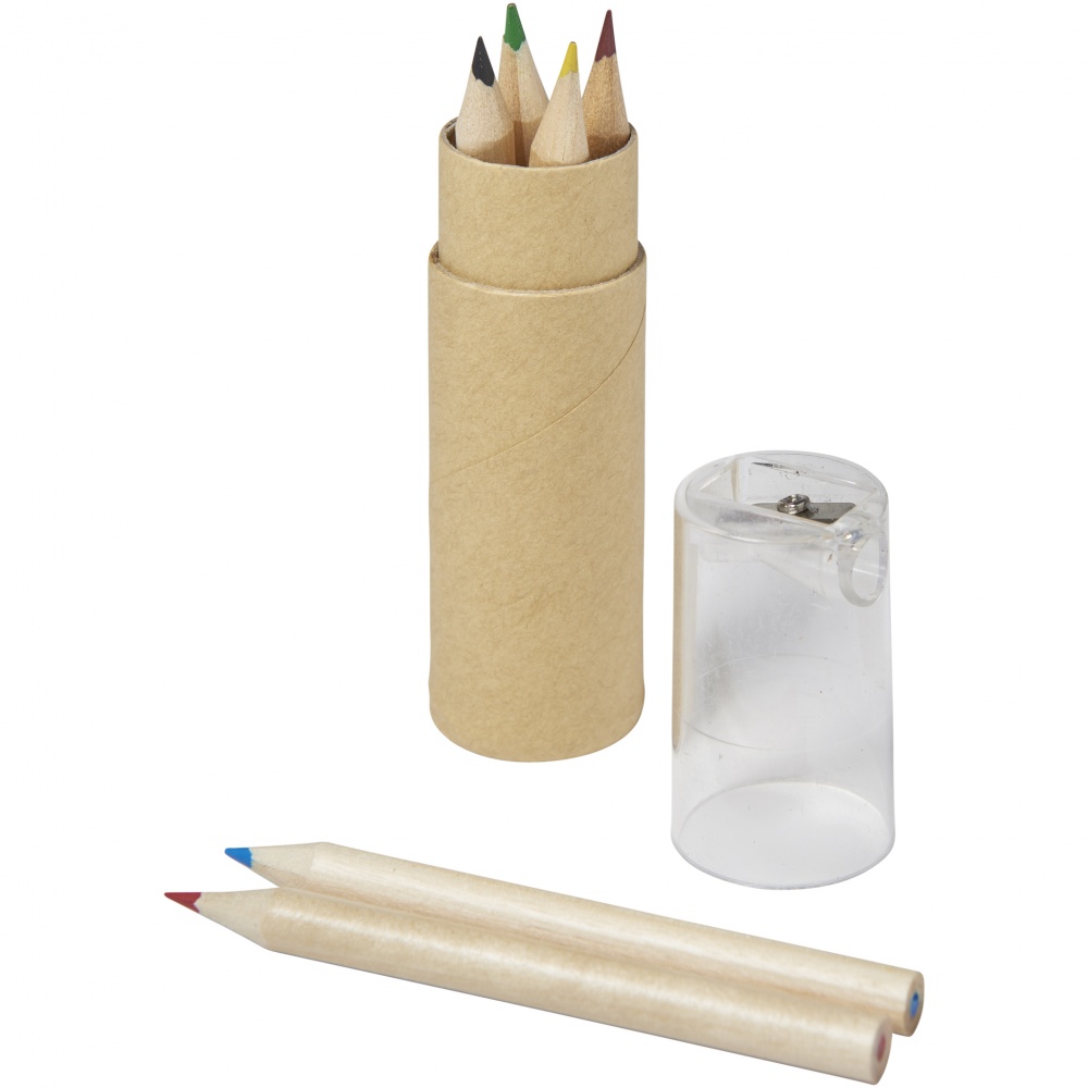 Logo trade promotional gifts picture of: 7 piece pencil set