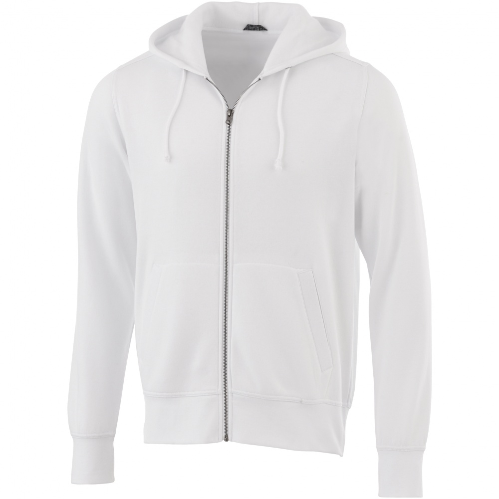 Logo trade promotional products picture of: Cypress full zip hoodie, white