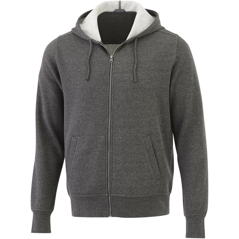 Logotrade business gift image of: Cypress full zip hoodie, dark grey