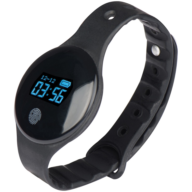 Logotrade promotional merchandise image of: Smart fitness band, with extras, black