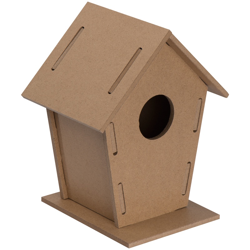 Logo trade promotional items picture of: Bird house, beige