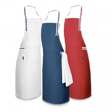 Logo trade promotional merchandise picture of: GINGER apron, blue