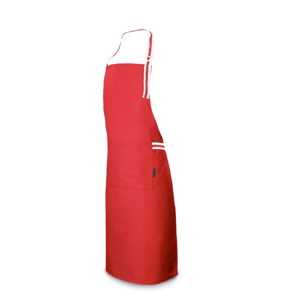 Logo trade promotional products image of: GINGER apron, red