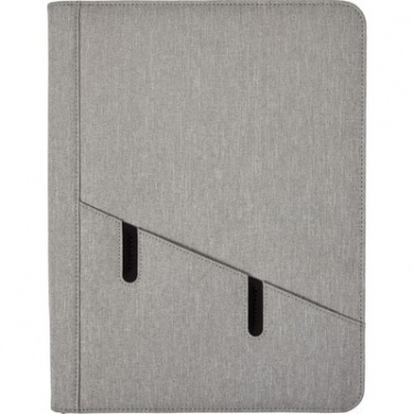 Logo trade promotional giveaways picture of: Conference folder A4 with notepad, Grey
