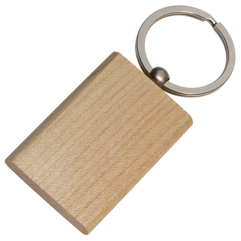 Logotrade promotional gift picture of: Key ring Massachusetts, brown