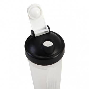 Logotrade promotional product picture of: 600 ml Muscle Up shaker, black