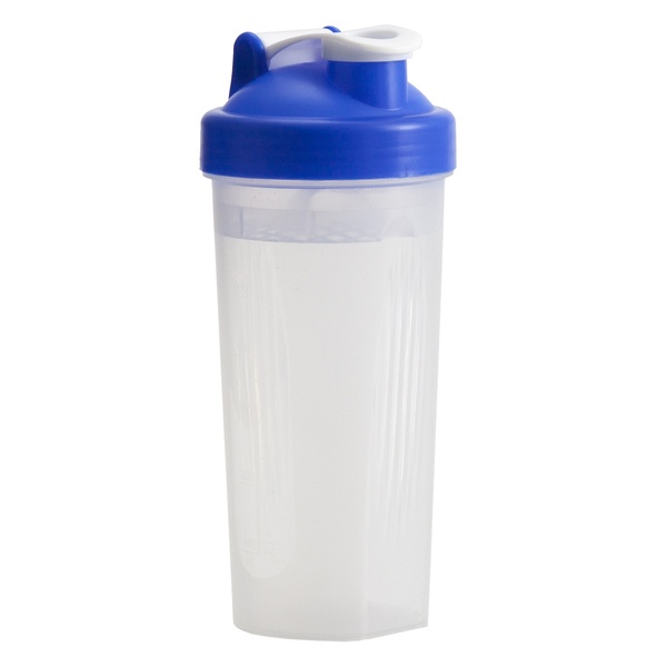 Logo trade corporate gift photo of: 600 ml Muscle Up shaker, blue
