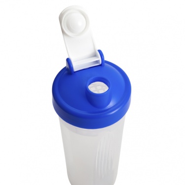 Logo trade promotional giveaways image of: 600 ml Muscle Up shaker, blue