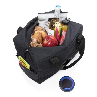 Logo trade promotional items picture of: Party speaker cooler bag, black