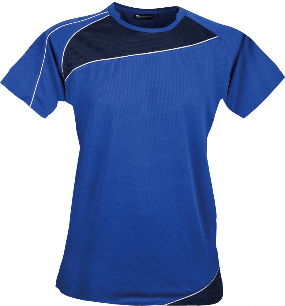 Logo trade promotional product photo of: RILA WOMEN T-shirt, blue