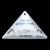 Logotrade advertising product image of: Softreflector Triangle 1