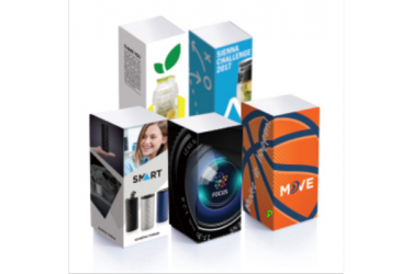 Logotrade promotional gifts photo of: 10.000 mAh pocket powerbank, White