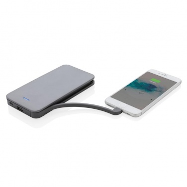 Logotrade corporate gift picture of: 10.000 mAh MFi licensed powerbank , silver