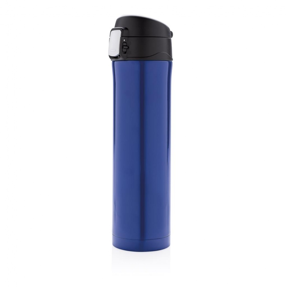 Logotrade corporate gifts photo of: Easy lock vacuum flask, blue
