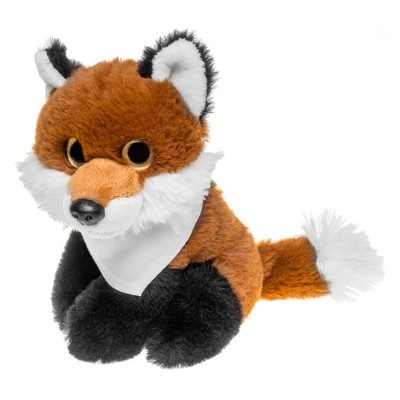 Logo trade promotional gift photo of: Savvy, plush fox, brown