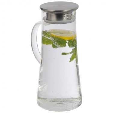 Logotrade promotional item picture of: Glass carafe 1400 ml