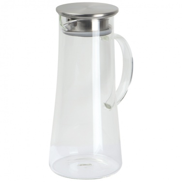 Logo trade promotional giveaway photo of: Glass carafe 1400 ml