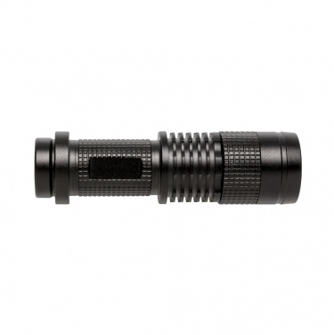 Logo trade corporate gifts picture of: 3W pocket CREE torch, black