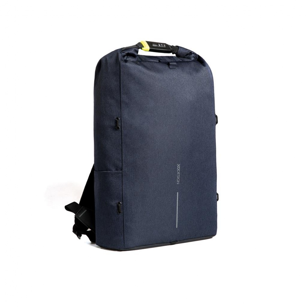 Logotrade promotional product image of: Bobby Urban Lite anti-theft backpack, navy