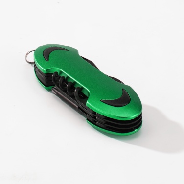 Logotrade promotional giveaway picture of: SET COLORADO I: LED TORCH AND A POCKET KNIFE, green