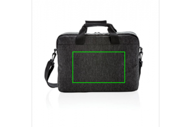 Logotrade promotional items photo of: 900D laptop bag PVC free, black