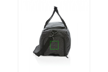 Logotrade promotional merchandise photo of: 900D weekend/sports bag PVC free, black