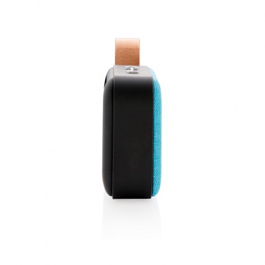 Logotrade promotional item image of: Fabric trend speaker, blue