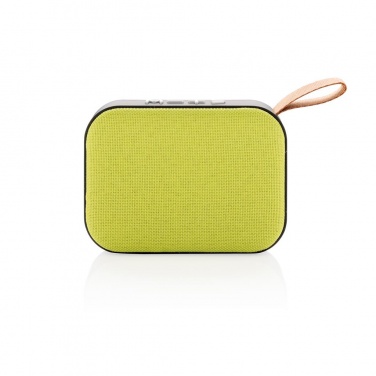 Logo trade business gift photo of: Fabric trend speaker, green