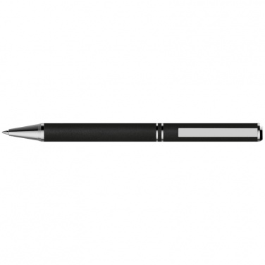 Logotrade corporate gift picture of: Metal ballpen with zig-zag clip, black