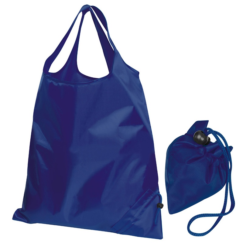 Logo trade promotional items picture of: Foldable shopping bag ELDORADO, Blue