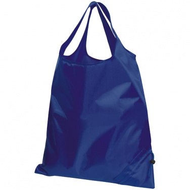 Logo trade promotional giveaways picture of: Foldable shopping bag ELDORADO, Blue