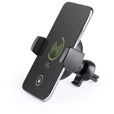 Logotrade promotional merchandise picture of: Mobile phone holder for car, wireless charger
