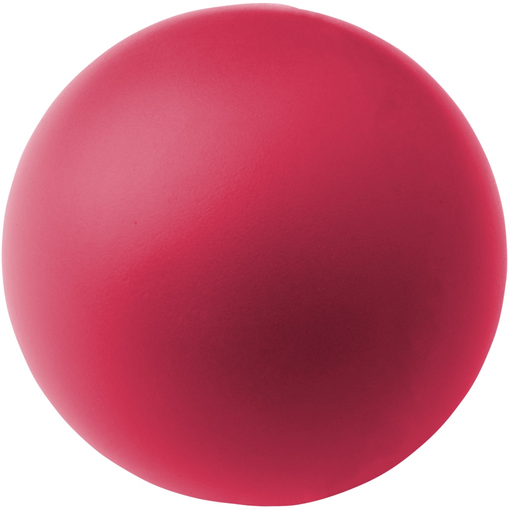 Logotrade promotional merchandise picture of: Cool round stress reliever, magenta