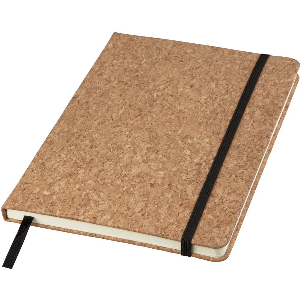 Logo trade promotional gift photo of: Napa A5 cork notebook, brown