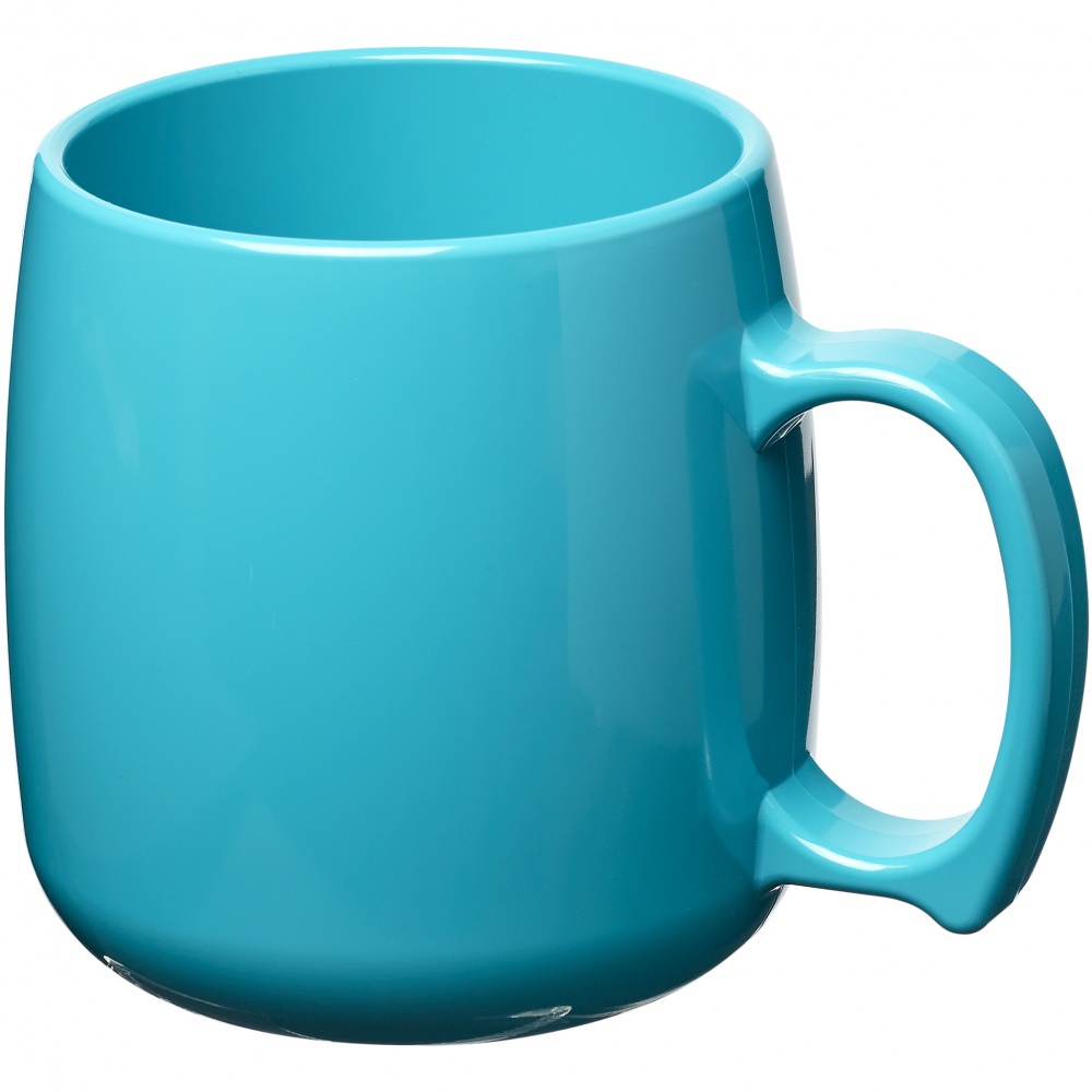 Logotrade advertising product picture of: Classic 300 ml plastic mug, light blue