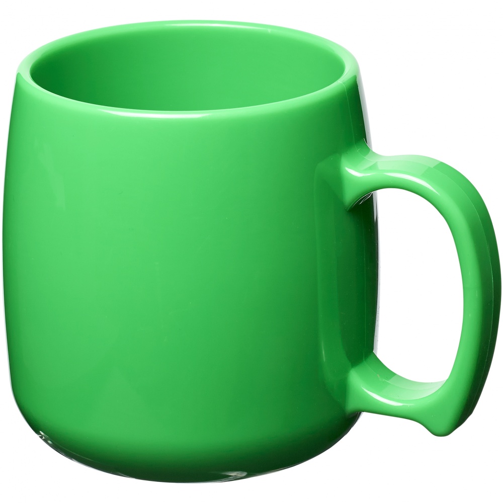 Logo trade promotional giveaways picture of: Classic 300 ml plastic mug, light green