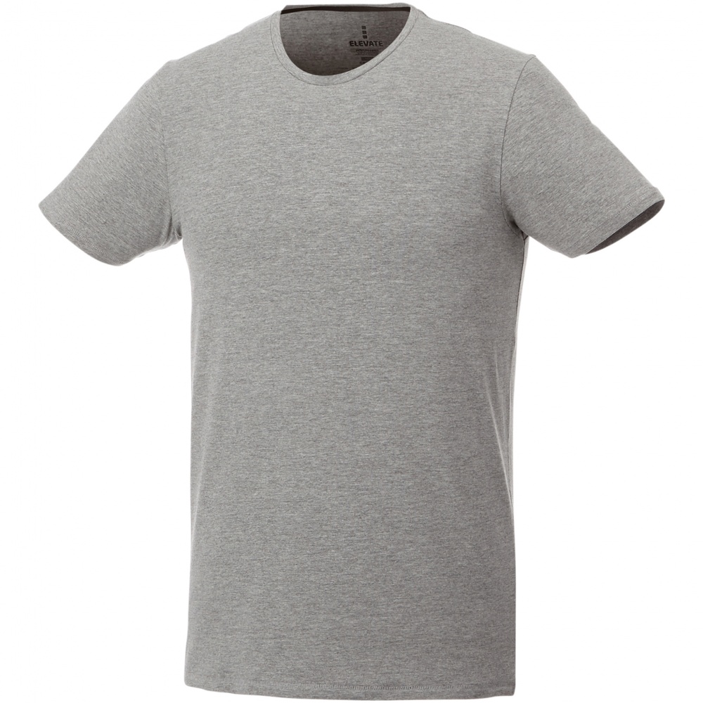 Logotrade advertising product picture of: Balfour short sleeve men's organic t-shirt, grey